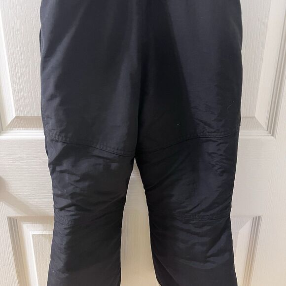 Hanna Andersson Black Snow Bibs Overalls Kids Size 100 US 4 - Picture 15 of 16